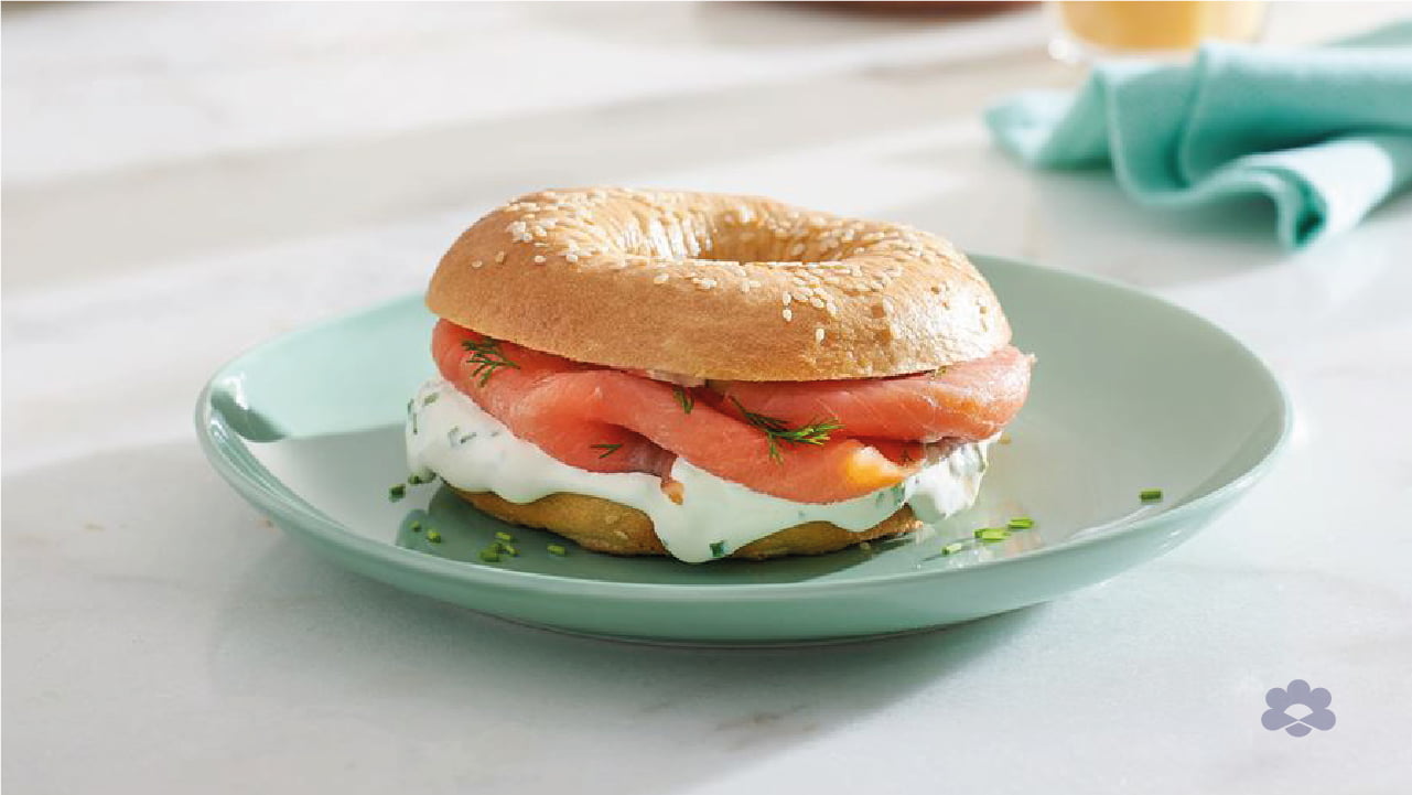 Bagels with Cream Cheese